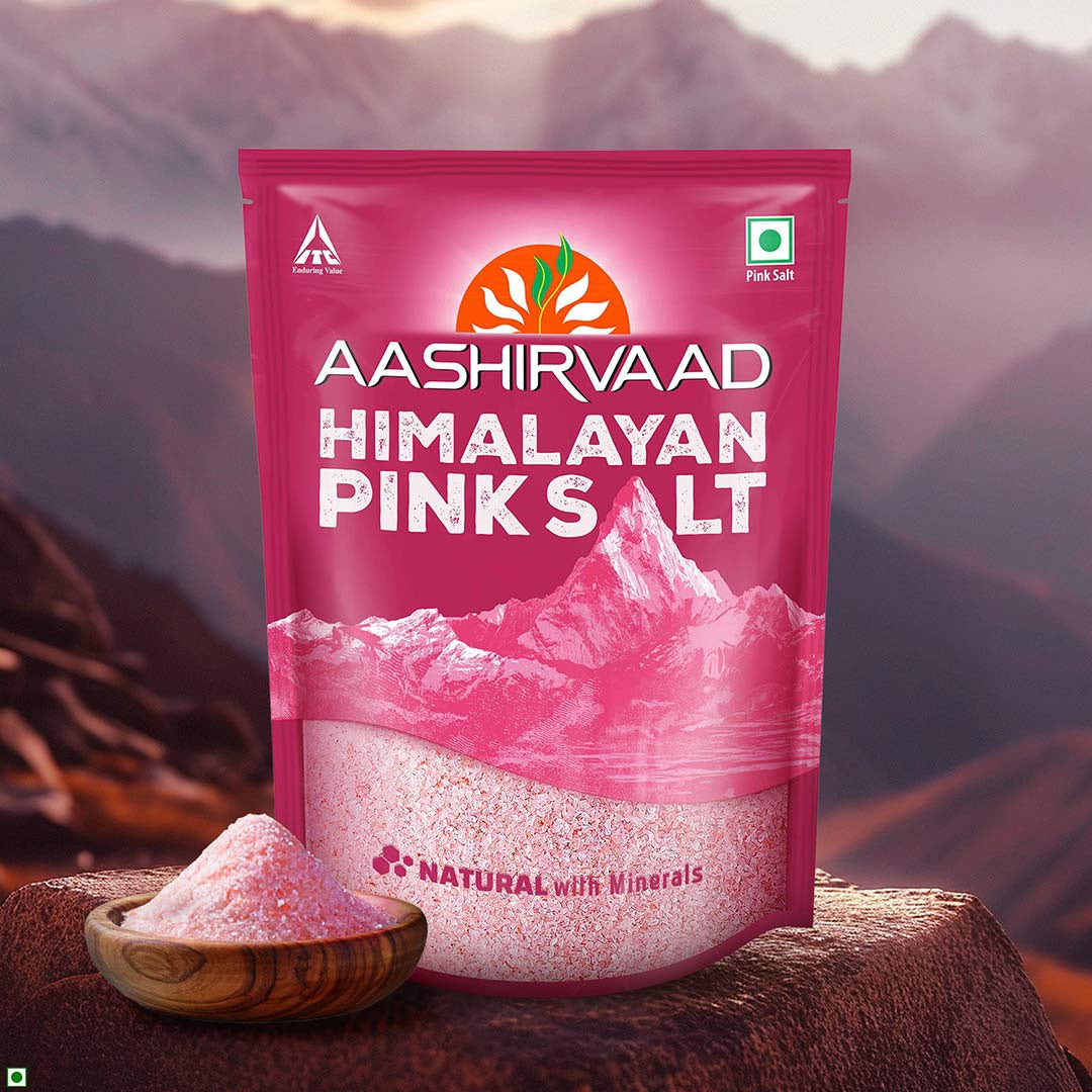 Aashirvaad Himalayan Pink Salt : 1 kg