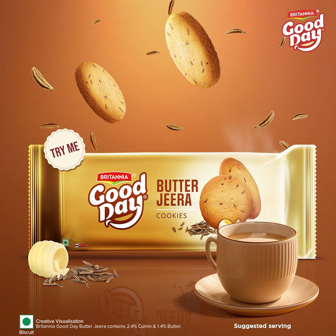 Britannia Good Day Butter Jeera Cookies : 450 g