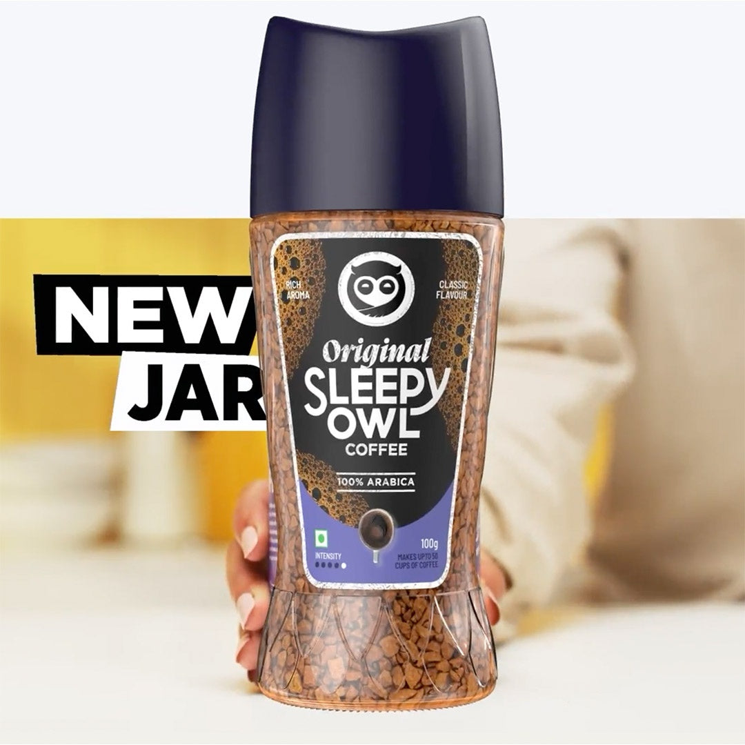 Sleepy Owl Original 100% Arabica Instant Coffee : 100 g