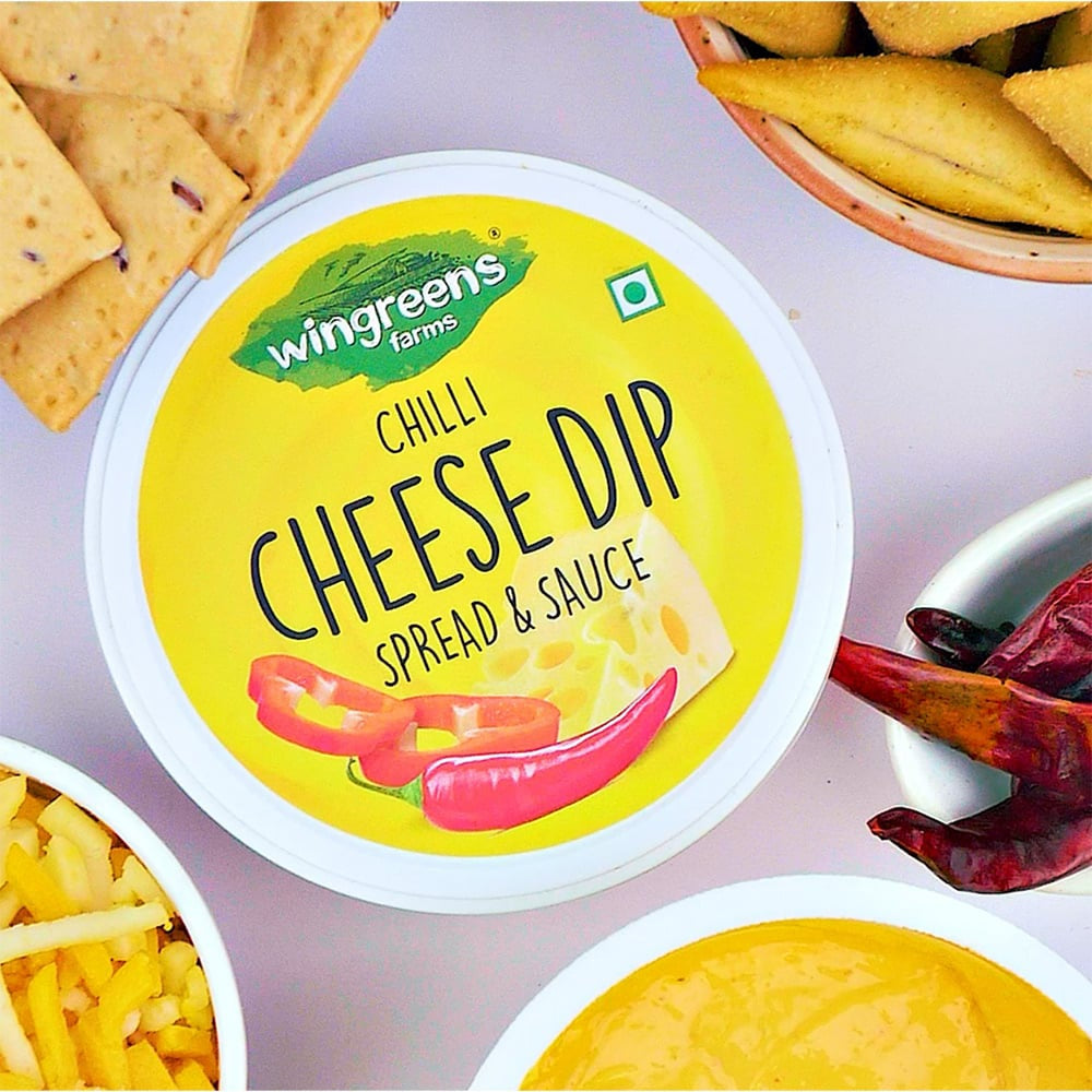 Wingreens Farms Chilli Cheese Dip : 180 g