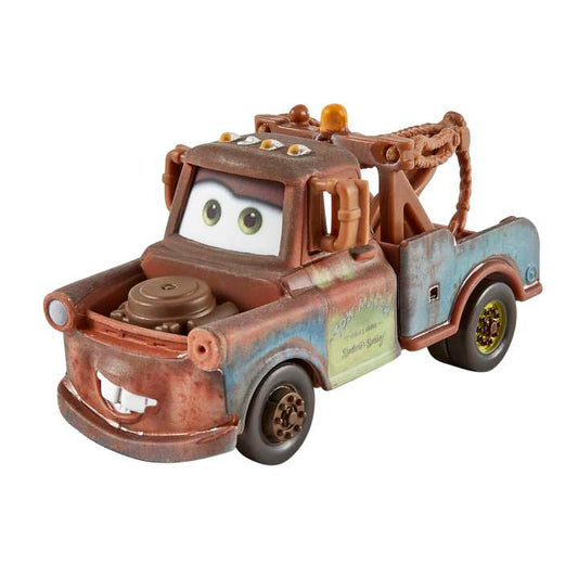 Disney and Pixar Cars 2 Mater Figure - 1:55 Die-Cast Scale